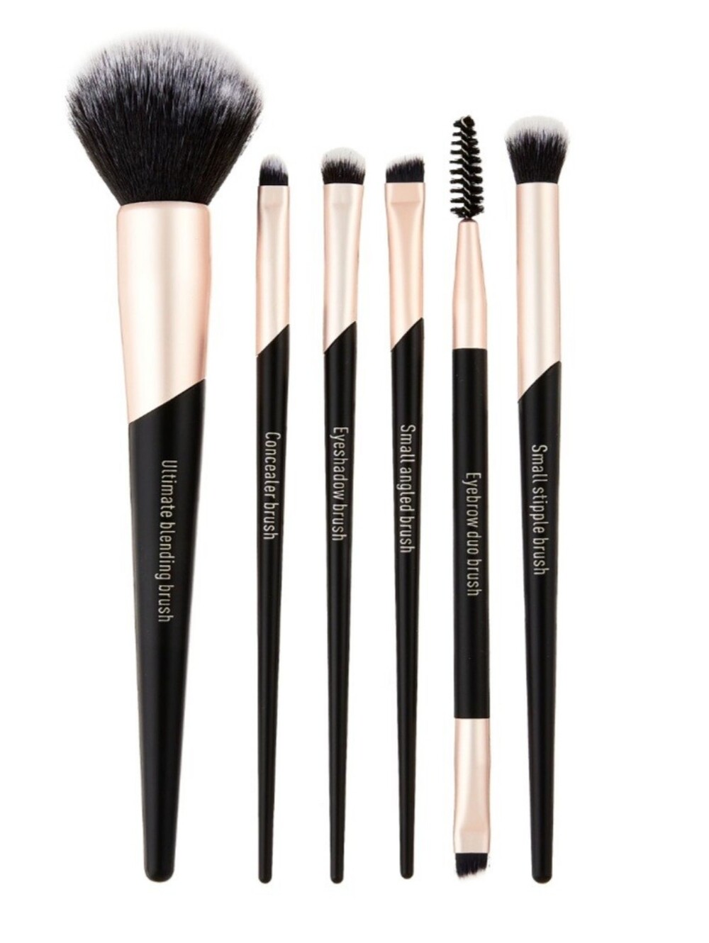 Walmart 6 pc Foundation Makeup Brush Set